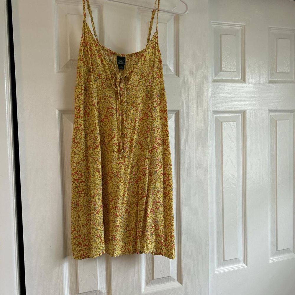 Yellow Floral Sundress